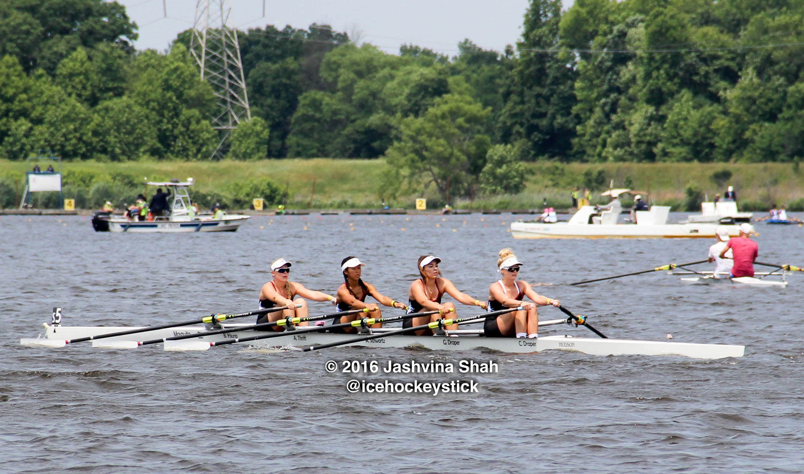 Perfecting the Quad Scull at the US Rowing Youth National Championships