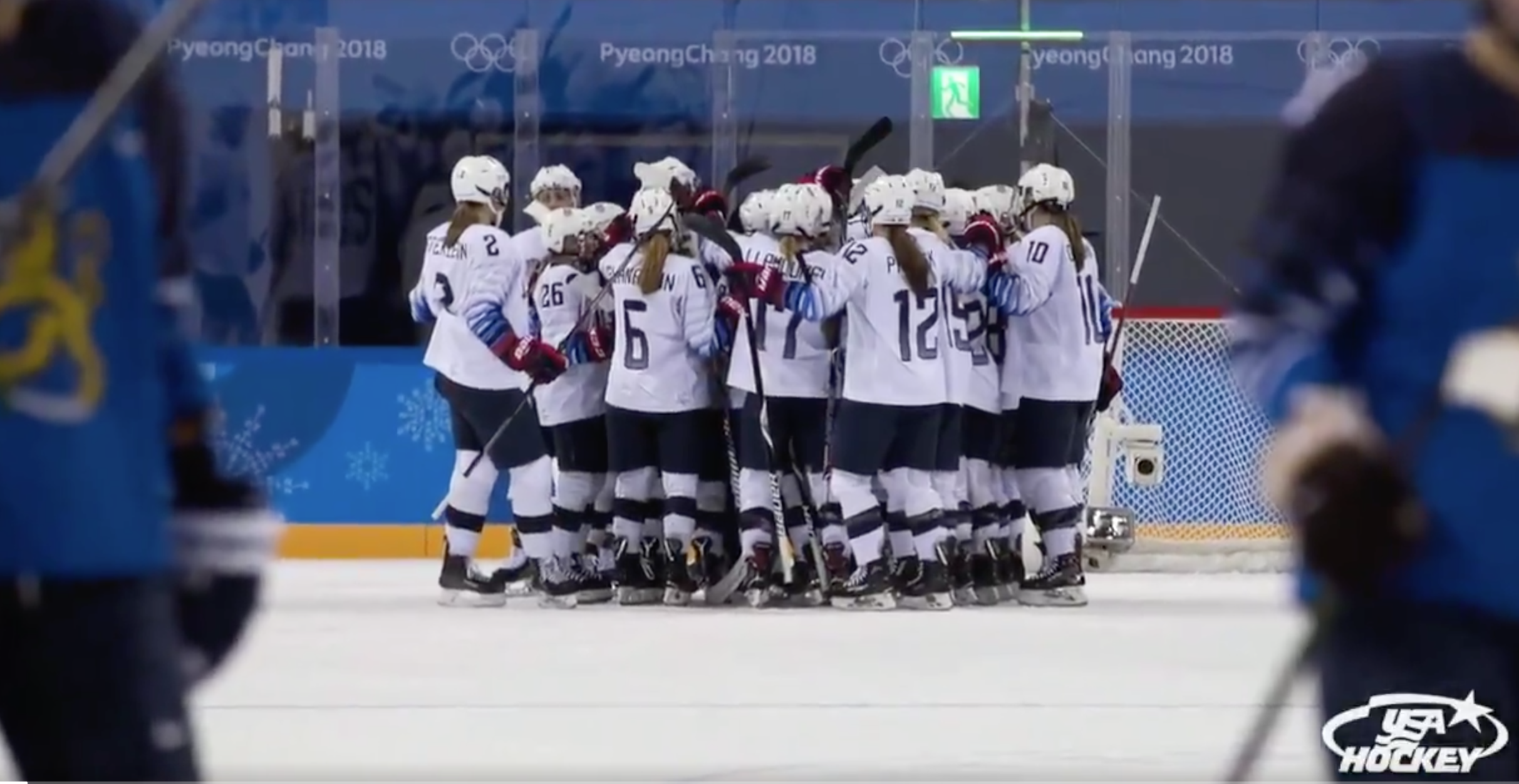 Women's Hockey in Pyeongchang: Days 1 and 2