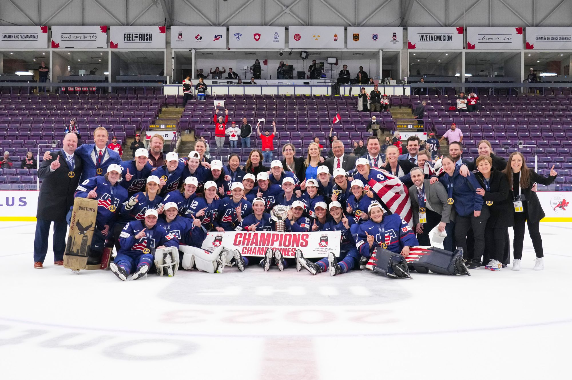2023 IIHF Women's World Championship:  Gold and Bronze Medal Games