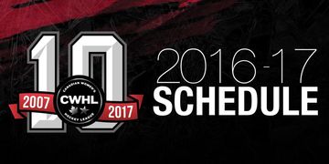 CWHL Announces Full 2016-17 Schedule