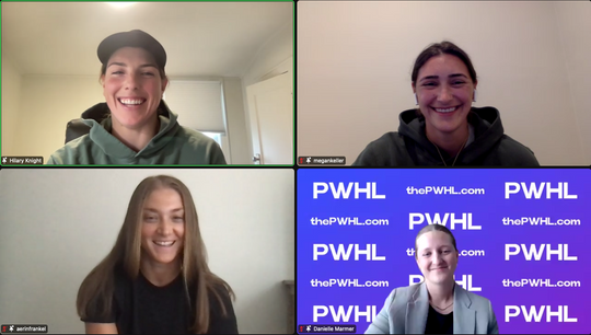 PWHL Boston Signs Knight, Keller, and Frankel to Three-Year Deals